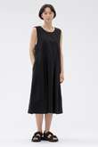 LIGHTWEIGHT COTTON NYLON TWILL DRESS