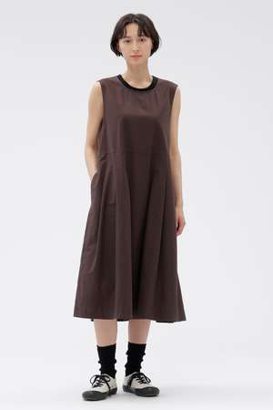マーガレット・ハウエル/MARGARET HOWELLの【予約販売】LIGHTWEIGHT COTTON NYLON TWILL DRESS(110500/110502)