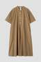 【予約販売】GARMENT DYED COTTON POPLIN DRESS マーガレット・ハウエル/MARGARET HOWELL