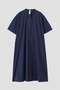 【予約販売】GARMENT DYED COTTON POPLIN DRESS マーガレット・ハウエル/MARGARET HOWELL