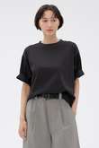 GARMENT DYE COTTON JERSEY TOP
