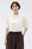 GARMENT DYE COTTON JERSEY TOP