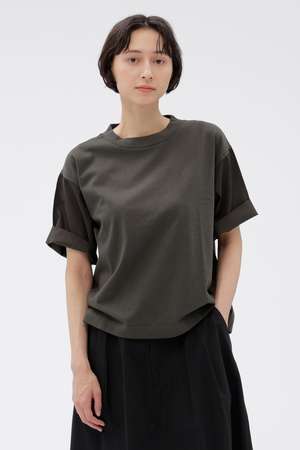 マーガレット・ハウエル/MARGARET HOWELLの【予約販売】GARMENT DYE COTTON JERSEY TOP(110100/110102)