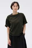 GARMENT DYE COTTON JERSEY TOP
