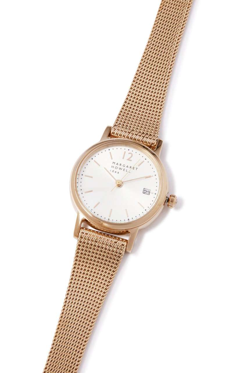 MARGARET HOWELL(マーガレット・ハウエル)｜MESH BAND DATE WATCH