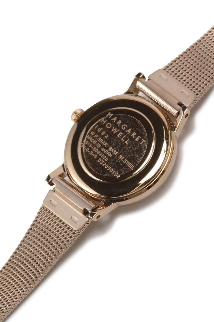 MARGARET HOWELL(マーガレット・ハウエル)｜MESH BAND DATE WATCH