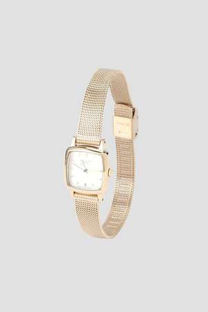 MESH BAND SQUARE WATCH