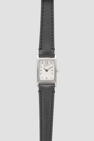 CALF BELT / RECTANGULAR WATCH