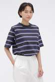 OUTLINE STRIPE JERSEY TOP