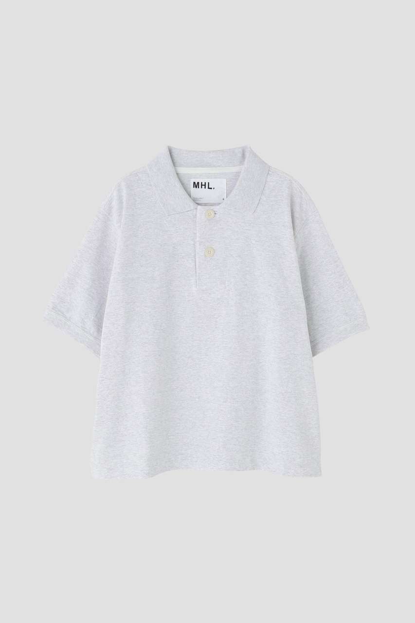 マーガレット・ハウエル/MARGARET HOWELLのMARL COTTON JERSEY TOP(グレー/5956168552)