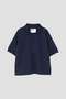 MARL COTTON JERSEY TOP マーガレット・ハウエル/MARGARET HOWELL ネイビー