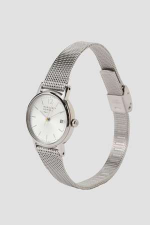 マーガレット・ハウエル/MARGARET HOWELLのMESH BAND DATE WATCH(149900/149902)