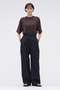 【予約販売】WIDE STRIPE WOOL TROUSERS マーガレット・ハウエル/MARGARET HOWELL