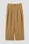 【予約販売】SOFT BRUSHED COTTON TWILL TROUSERS マーガレット・ハウエル/MARGARET HOWELL