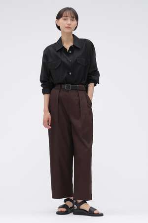 マーガレット・ハウエル/MARGARET HOWELLの【予約販売】SOFT BRUSHED COTTON TWILL TROUSERS(110600/110601)