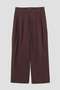 【予約販売】SOFT BRUSHED COTTON TWILL TROUSERS マーガレット・ハウエル/MARGARET HOWELL