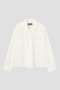 【予約販売】SHEER COTTON STRIPE SHIRT マーガレット・ハウエル/MARGARET HOWELL