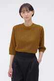 CABLE KNIT LINEN KNITWEAR