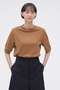【予約販売】COTTON LINEN JERSEY TOP マーガレット・ハウエル/MARGARET HOWELL イエロー