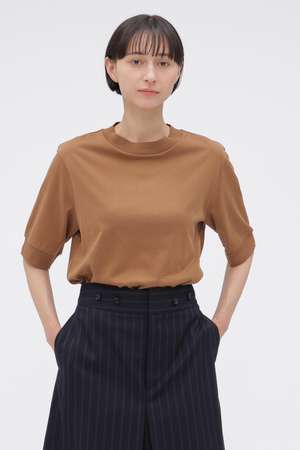 マーガレット・ハウエル/MARGARET HOWELLの【予約販売】COTTON LINEN JERSEY TOP(110100/110102)