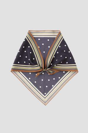 マーガレット・ハウエル/MARGARET HOWELLの【予約販売】FRAME SPOT SCARF(140100/140103)