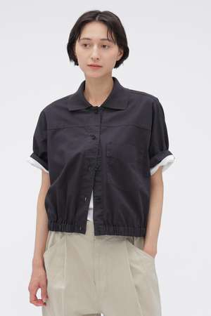 マーガレット・ハウエル/MARGARET HOWELLの【予約販売】GARMENT DYED COTTON POPLIN SHIRT(110400/110402)