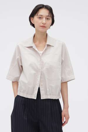 マーガレット・ハウエル/MARGARET HOWELLの【予約販売】GARMENT DYED COTTON POPLIN SHIRT(110400/110402)