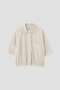 【予約販売】GARMENT DYED COTTON POPLIN SHIRT マーガレット・ハウエル/MARGARET HOWELL