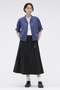 【予約販売】SURFACE DYED COTTON LINEN SHIRT マーガレット・ハウエル/MARGARET HOWELL