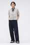 【予約販売】CARBON DYED COTTON POPLIN SHIRT マーガレット・ハウエル/MARGARET HOWELL