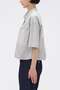【予約販売】CARBON DYED COTTON POPLIN SHIRT マーガレット・ハウエル/MARGARET HOWELL