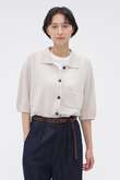 IRREGULAR RIB COTTON LINEN KNITWEAR