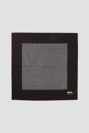 マーガレット・ハウエル/MARGARET HOWELLの【予約販売】PLAIN GRID SCARF(140100/140101)