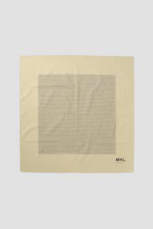 マーガレット・ハウエル/MARGARET HOWELLの【予約販売】PLAIN GRID SCARF(140100/140101)