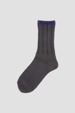 マーガレット・ハウエル/MARGARET HOWELLの【予約販売】TIPPED COTTON RIB SOCKS(140700/140701)