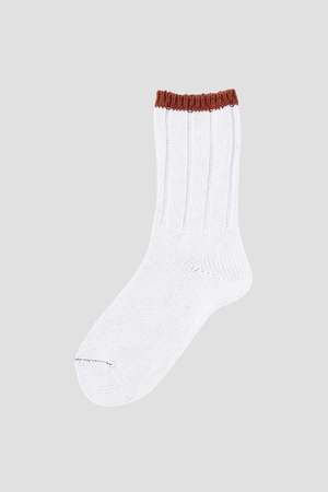 マーガレット・ハウエル/MARGARET HOWELLの【予約販売】TIPPED COTTON RIB SOCKS(140700/140701)