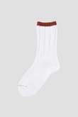 TIPPED COTTON RIB SOCKS