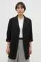 WASHED COTTON POPLIN JACKET マーガレット・ハウエル/MARGARET HOWELL ブラック