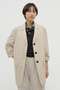 WASHED COTTON POPLIN JACKET マーガレット・ハウエル/MARGARET HOWELL ホワイト