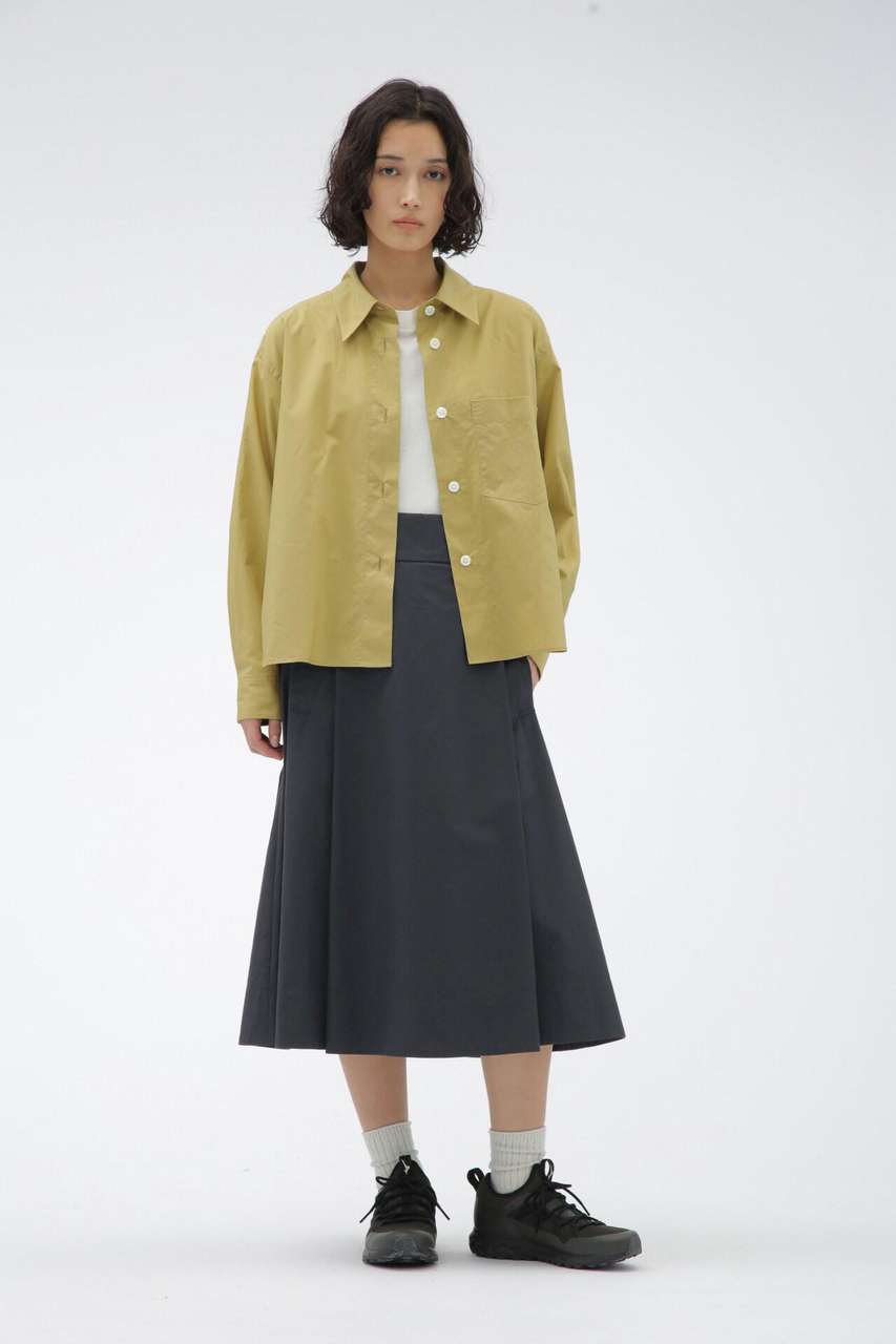 マーガレット・ハウエル/MARGARET HOWELLのHIGHDENSE COTTON SILK(グレー/5785132001)