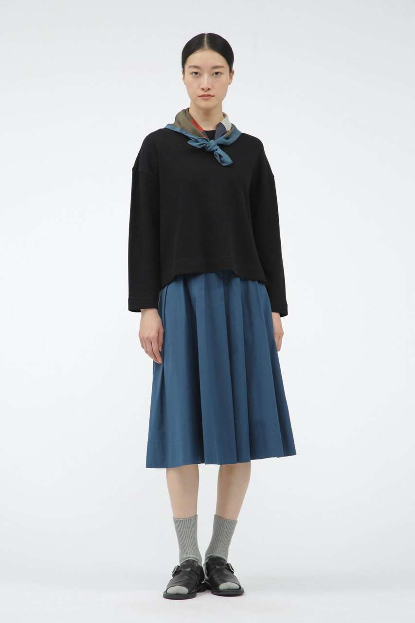 マーガレット・ハウエル/MARGARET HOWELLのCOTTON SILK PLAINWEAVE(ブルー/5785132004)