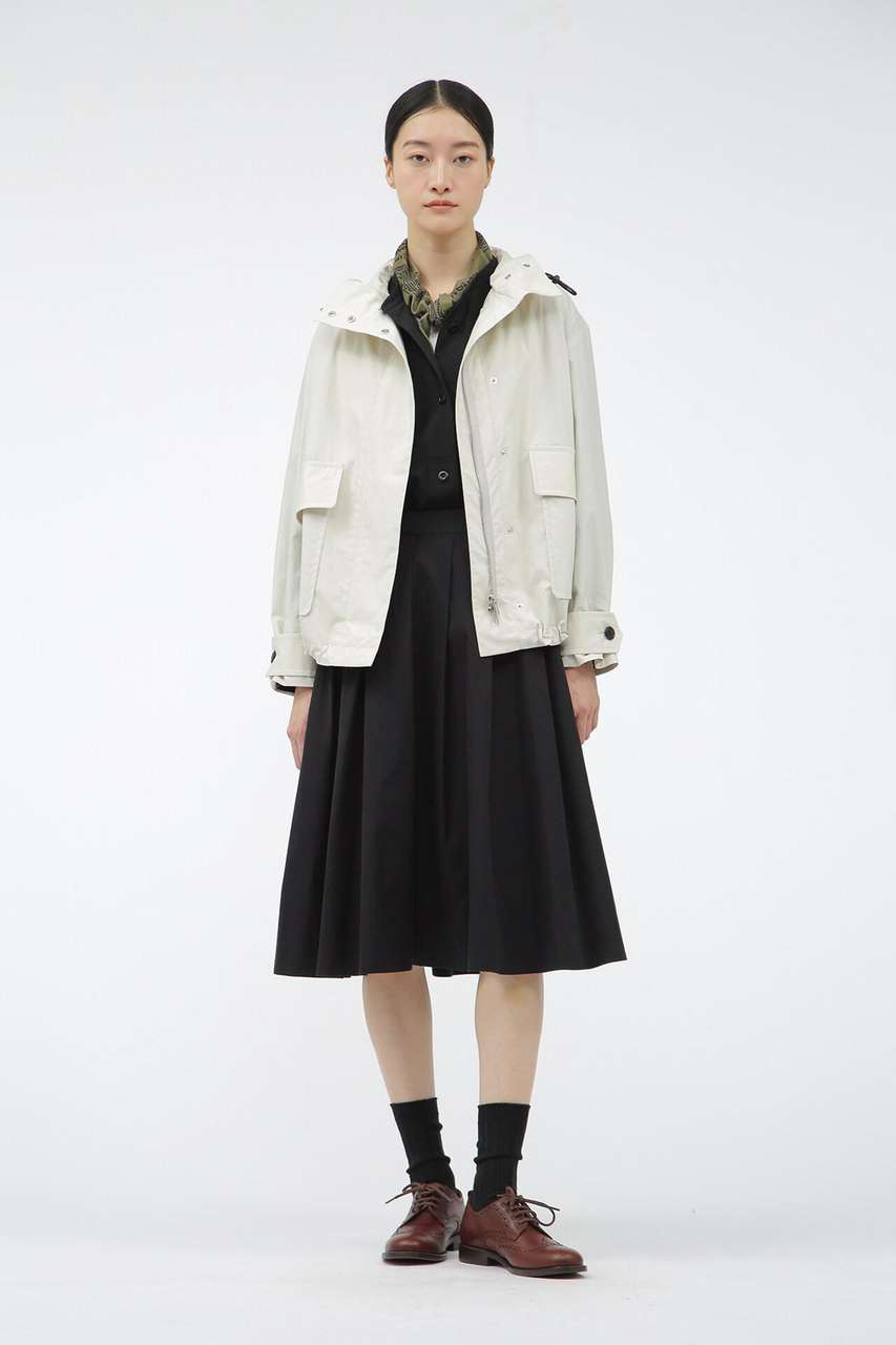 マーガレット・ハウエル/MARGARET HOWELLのCOTTON SILK PLAINWEAVE(ネイビー/5785132004)