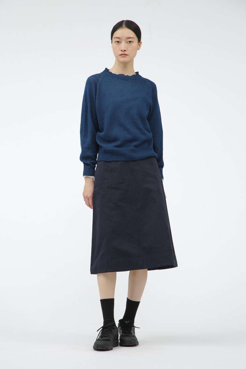 MARGARET HOWELL(マーガレット・ハウエル)｜COTTON TWILL/ネイビー の