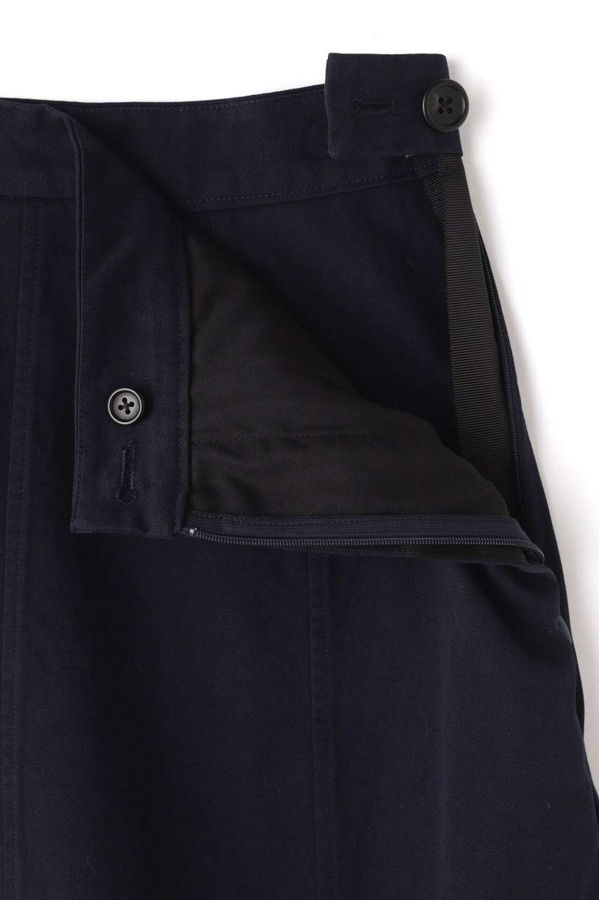 MARGARET HOWELL(マーガレット・ハウエル)｜COTTON TWILL/ネイビー の