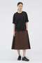 COTTON RAMIE CHAMBRAY SKIRT マーガレット・ハウエル/MARGARET HOWELL