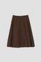 COTTON RAMIE CHAMBRAY SKIRT マーガレット・ハウエル/MARGARET HOWELL