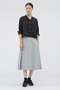 COTTON RAMIE CHAMBRAY SKIRT マーガレット・ハウエル/MARGARET HOWELL
