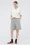 YARN DYED LINEN TROUSERS マーガレット・ハウエル/MARGARET HOWELL