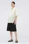 HIGH TWIST COTTON TWILL TROUSERS マーガレット・ハウエル/MARGARET HOWELL ブラック