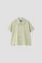 HAIRLINE STRIPE COTTON LINEN SHIRT マーガレット・ハウエル/MARGARET HOWELL